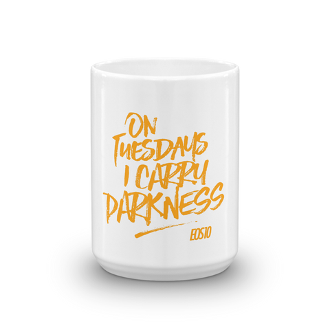 I Carry Darkness Mug
